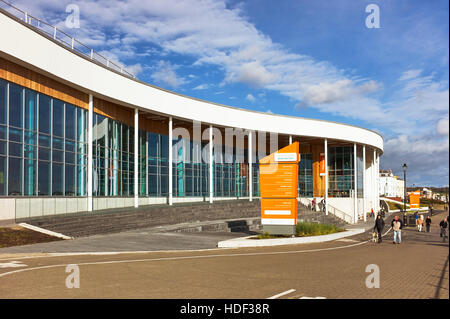 East Riding Freizeitzentrum und Bridlington Stockfoto