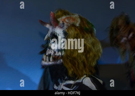 Grödig: Wilde Jagd Vom Untersberg (wilde Jagd): Charakter Tod (Tod), Flachgau, Salzburg, Österreich Stockfoto