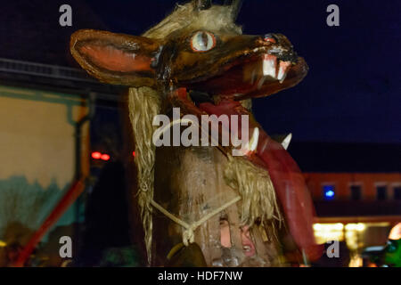 Grödig: Wilde Jagd Vom Untersberg (wilde Jagd): Charakter Habergeiß (Ziege), Flachgau, Salzburg, Österreich Stockfoto