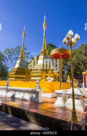 Wat Phra dieses Doi Tung in Chiang Rai, Thailand Stockfoto