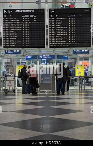 Franz-Josef-Strauß-Flughafen, Freising, München, Bayern Stockfoto