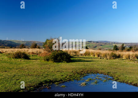 Llantrisant Common, Rhondda Cynon Taf, South Wales Valleys, Wales. Stockfoto