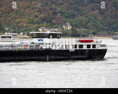 Chantal (Schiff, 2014) ENI 04811580 auf dem Rhein an der Loreley pic3 Stockfoto