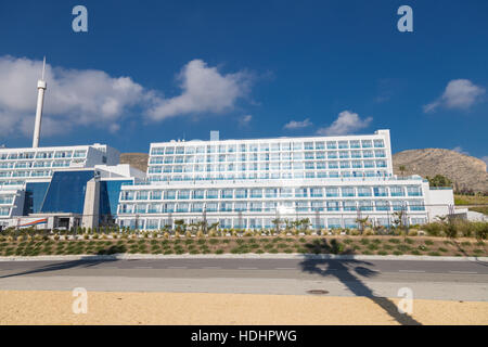 Ansicht des Grand Hotel Luxor, Benidorm, Grand Luxor All Suites Hotel, Benidorm, Spanien, Europa Stockfoto