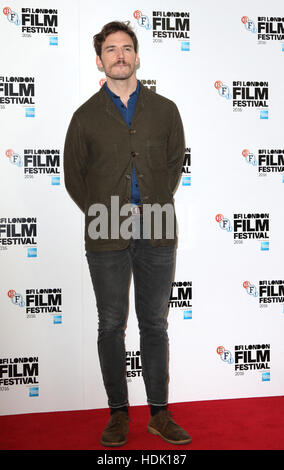 BFI London Film Festival - "die beste" - Fototermin Mitwirkende: Sam Claflin Where: London, Vereinigtes Königreich bei: 13. Oktober 2016 Stockfoto