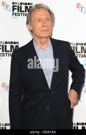 BFI London Film Festival - "die beste" - Fototermin Mitwirkende: Bill Nighy wo: London, Vereinigtes Königreich bei: 13. Oktober 2016 Stockfoto