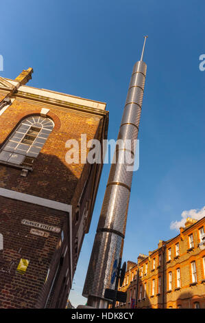 Der Jamme Masjid Moschee Brick Lane London. Stockfoto