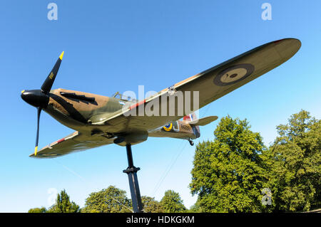 Sir Sydney Camm Denkmal, Alexandra Gardens, Windsor, Berkshire, England, UK Stockfoto