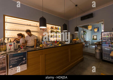 Il BISTRÒ durch PIQUI, Lucca, Toskana, Italien Stockfoto