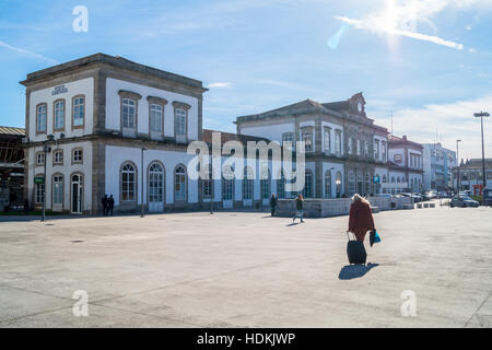 Campanha Comboios de Portugal Bahnhof, 1875, Porto (Oporto), Portugal Stockfoto