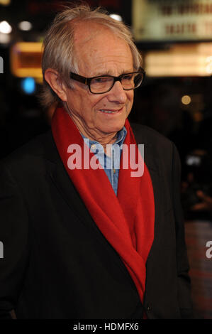 Ich, Daniel Blake die Menschen Premiere im Vue Kino in Leicester Square mit: Ken Loach wo: London, Vereinigtes Königreich bei: 18. Oktober 2016 Stockfoto