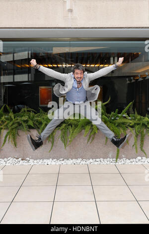 Rom, Italien. 14. Dezember 2016. Paolo Ruffini besucht den Fototermin des Films "Natale ein Londra" Visconti Hotel am 14. Dezember 2016 in Rom, Italien. Bildnachweis: Fulvio Dalfelli/Alamy Live-Nachrichten Stockfoto