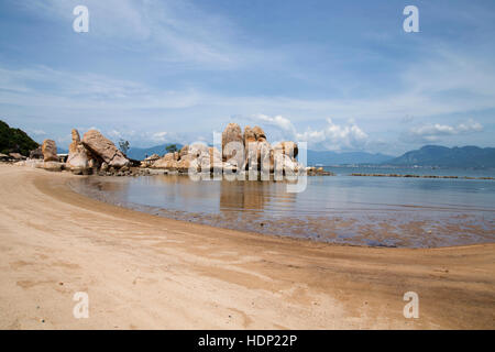 Strand in der Provinz Ninh thuan Stockfoto