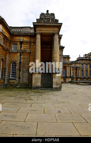 Blenheim Palace, Gelände, Zustand Zimmer, Gartenanlage, Landgut, Heimat von Sir Winston Churchill, Woodstock, Oxon, Großbritannien Stockfoto