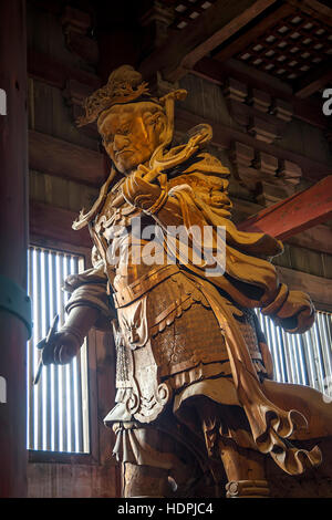 Detail aus der Todaiji-Tempel in Nara, Japan Stockfoto