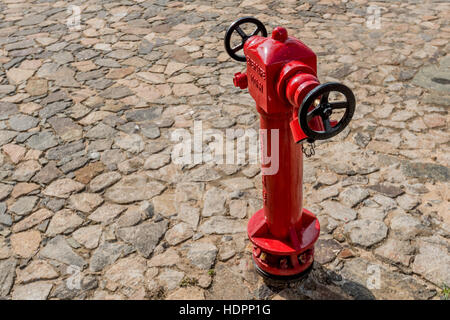 Red Fire hydrant Stockfoto
