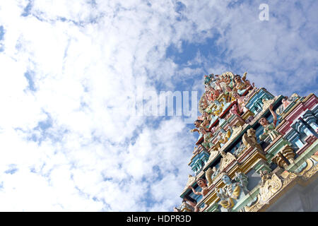 Hindu tamilische Tempel Mauritius Grand Baie, Stockfoto