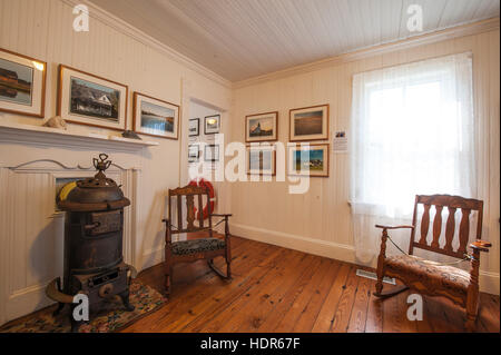 David Williams Hosue Museum, Ocracoke Island, Outer Banks, North Carolina, USA. Stockfoto