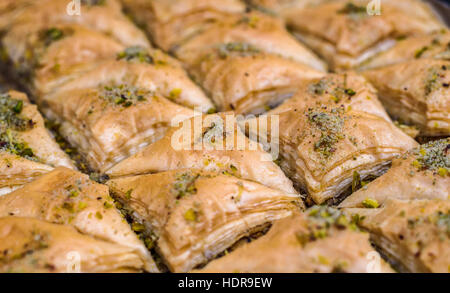 Türkischer Herkunft mit Filo pastöse gemacht. Stockfoto