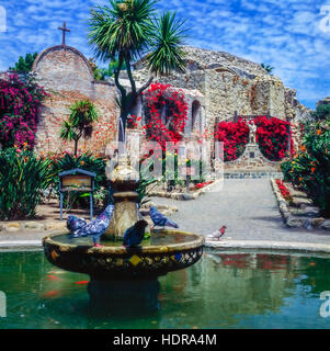 Mission San Juan Capistrano Stockfoto