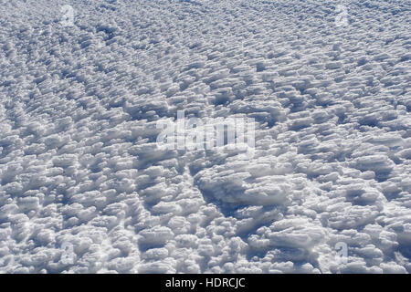 Weißen Schneewehen in den Bergen niedrige Tatra, Slowakei. Stockfoto