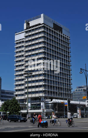 Haus des Reisens, Alexanderstrasse, Alexanderplatz, Mitte, Berlin, Deutschland Stockfoto