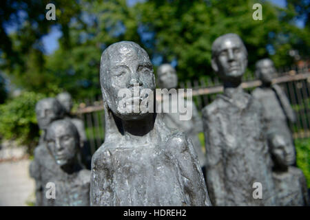 Skulptur ´Juedische Opfer des Faschismus´, großen Hamburger Straße, Mitte, Berlin, Deutschland Stockfoto