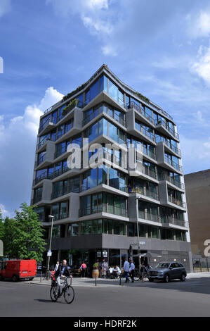 Apartmenthaus, Charlottenstraße 19, Mitte, Berlin, Deutschland Stockfoto