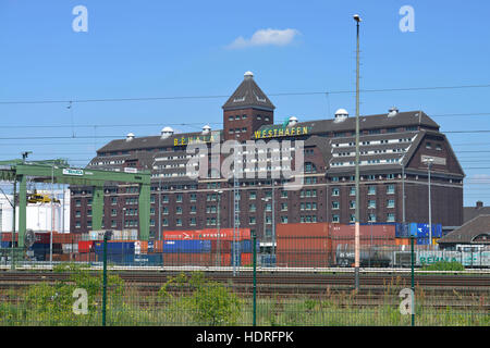 Lagerhaus, Behala, Westhafen, Moabit, Berlin, Deutschland Stockfoto