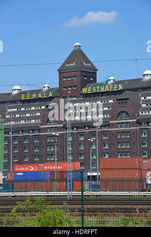 Lagerhaus, Behala, Westhafen, Moabit, Berlin, Deutschland Stockfoto