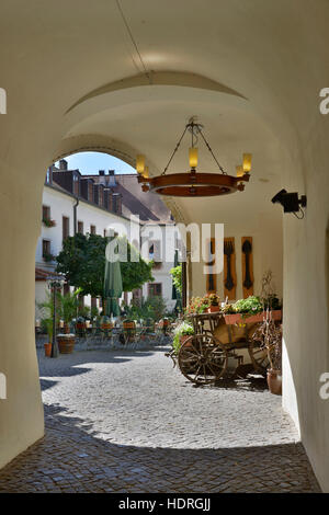 Hotel Brauhaus, Collegienstrasse, Lutherstadt Wittenberg, Sachsen-Anhalt, Deutschland Stockfoto