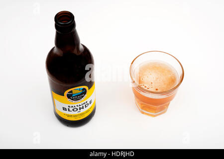 Saltaire Blond Flaschenbier Stockfoto