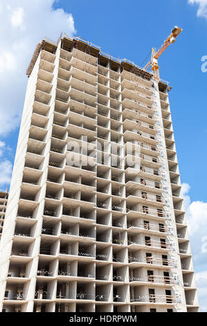 Bauingenieurwesens neuer Häuser Stockfoto