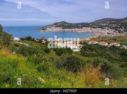 El Port De La Selva, Costa Brava Stockfoto