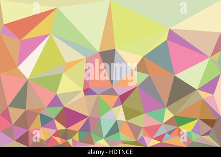 triangulierten farbigen Hintergrund Stock Vektor
