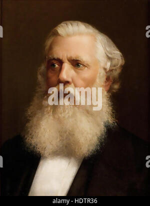 AUSTEN HENRY LAYARD (1817 – 1894), englischer Politiker und Archäologe über 1870 Stockfoto