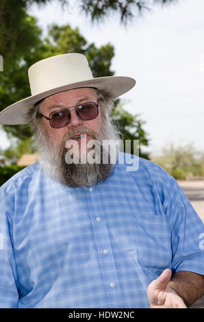 Mark Hall-Patton, Direktor von The Clark County Museum Henderson, Las Vegas, Nevada. Stockfoto