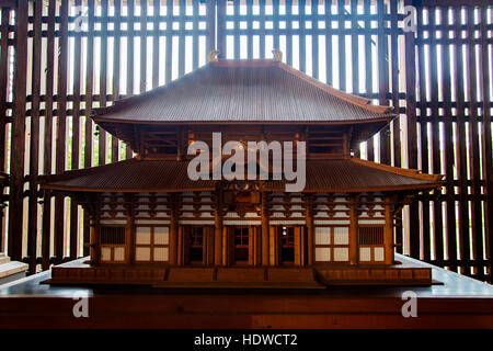 Detail aus der Todaiji-Tempel in Nara, Japan Stockfoto