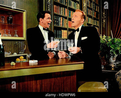 HIGH SOCIETY 1956 MGM film mit Frank Sinatra auf der linken Seite und Bing Crosby Stockfoto