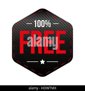 Hundert Prozent freie Vektor Stock Vektor