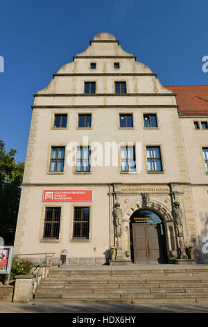 Ortsgemeinde Museum, Otto-von-Guericke-Straße, Magdeburg, Sachsen-Anhalt, Deutschland Stockfoto