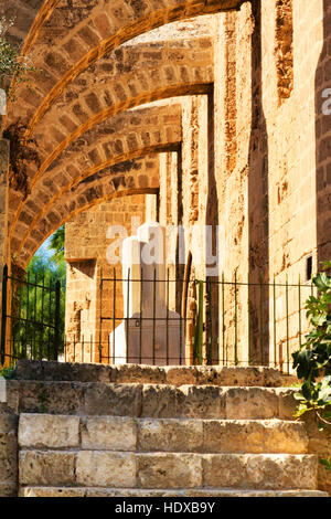 Grab des Yirmis Mehmet Cheleb, Famagusta, Gazimagusta, Ammochostos. Türkische Nordzypern Stockfoto