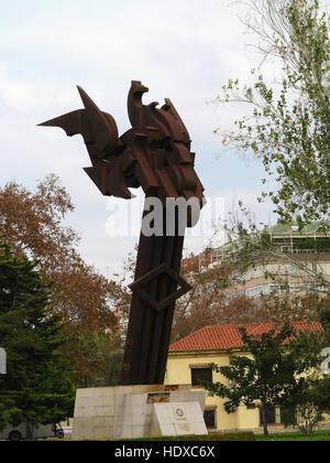 Skulptur von König Jaime ich von Antonio Sacramento. Valencia, Spanien Stockfoto