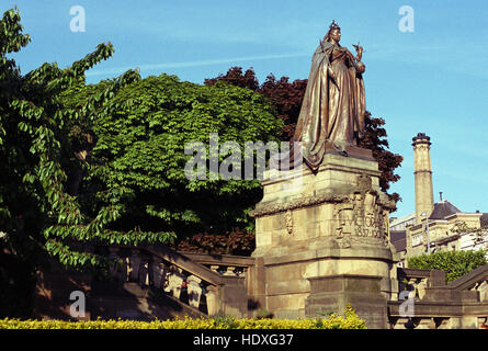 Queen Victoria Memorial Bradford, West Yorkshire England Großbritannien Stockfoto