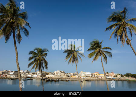 Im Landesinneren Flüsse von St. Louis, Senegal Stockfoto