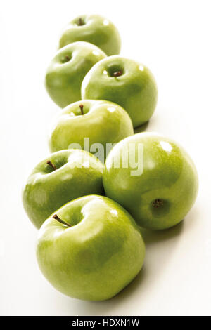 Granny Smith Äpfel Stockfoto