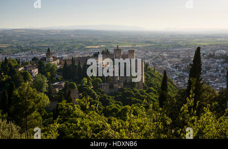 La Alhambra, Granada, Spanien Stockfoto