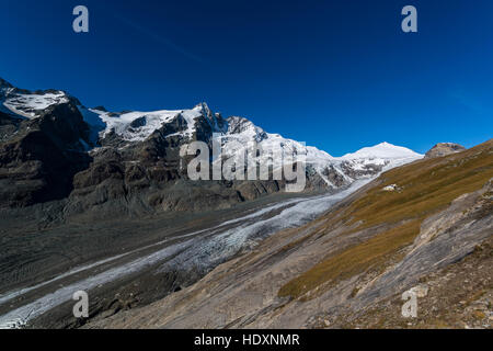 Die Pasterze Gletscher, Großglockner, Nationalpark Hohe Tauern, Österreich Stockfoto