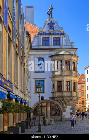 Bierhaus Hofbrauhaus, München Stockfoto