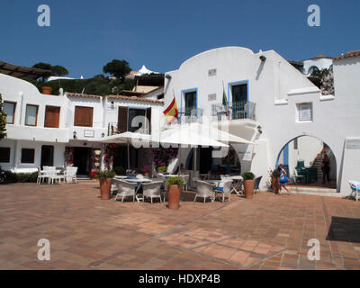 Palau, Sardinien. Porto Rafael Dorf Stockfoto